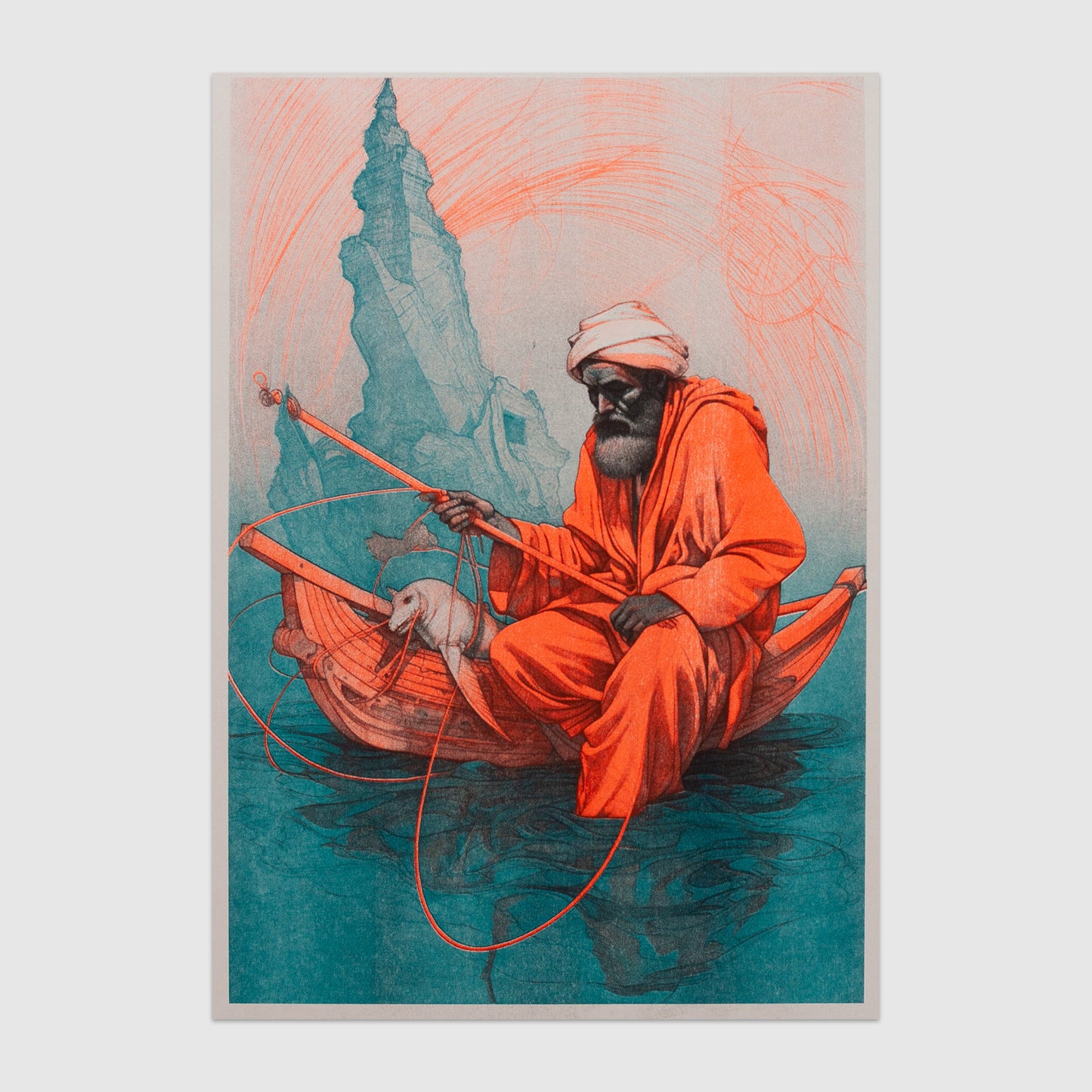 Fisherman by Warsha Graph
