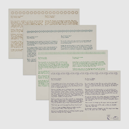 Isong Kwentong Bayan - Filipino Folktales Postcard Set