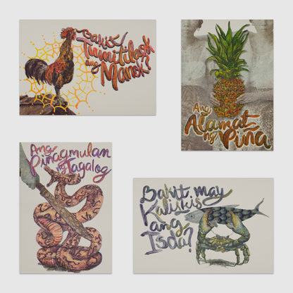 Isong Kwentong Bayan - Filipino Folktales Postcard Set