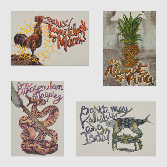 Isong Kwentong Bayan - Filipino Folktales Postcard Set